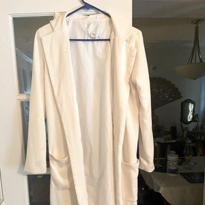 Off white trench coat